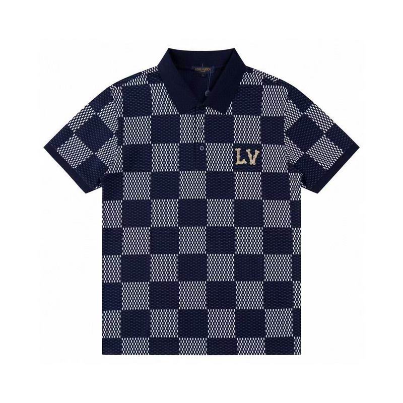 Louis Vuitton POLO shirts men-LV11615